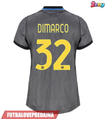 Lacne Ženy Futbalové dres Inter Milan Federico Dimarco #32 2026-27 Krátky Rukáv - Tretina